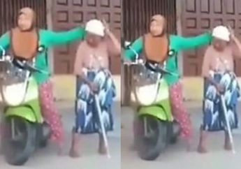 Miris! Anak Ini Tega Paksa Ibunya yang Sudah Tua Renta Ngemis dengan Kondisi yang Menyayat Hati, Cuma Dibekali Sebotol Air