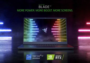 Inilah 7 Model Baru Laptop Gaming Razer Blade 17, Pakai RTX 30 Series!