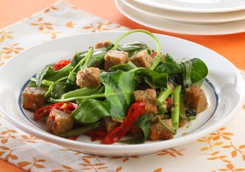 Resep Tumis Kangkung Oncom Enak, Inspirasi Menu Sayuran Untuk Lengkapi Menu Siang Ini