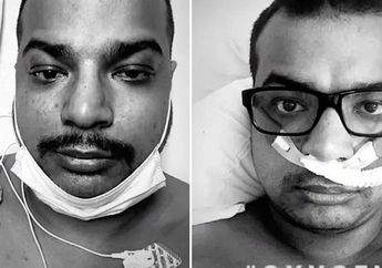 Bak Tuai Karma Instan, Pria Ini Terbaring Lemah di Ranjang Rumah Sakit dengan Infus Terpasang di Hidung Usai Ejek Vaksin, Begini Nasibnya Kini!