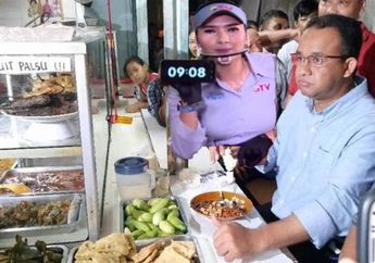 Dikira Mencak-mencak Foto Dirinya Makan di Warteg Jadi Meme, Respons Anies Baswedan Bikin Imun Netizen Naik