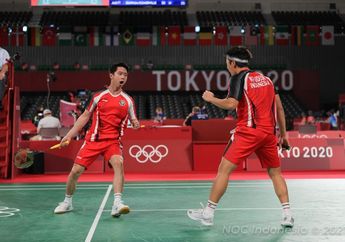 Lawan Ganda Putra Malaysia, Kevin Sanjaya/Marcus Gideon, Tersingkir dari Olimpiade Tokyo 2020