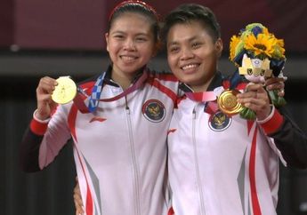 Selain Medali Emas, Greysia Polii dan Apriyani Rahayu Dapet Bonus Cabang Baso Aci Akang dari Arief Muhammad