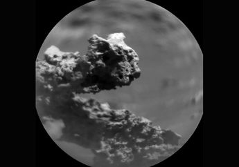 Robot Penjelajah Curiosity Menemukan 'Kadal' Batu di Planet Mars