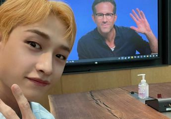 Ketemu Virtual, Ryan Reynolds Puji Bang Chan Stray Kids Habis-habisan!