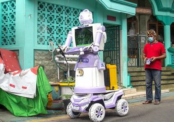 Menolak Kalah dari Covid-19, Warga di Surabaya Sulap Sampah Jadi 'Delta Robot' Pengantar Kebutuhan Isolasi Mandiri Tetangga Sekitar, Beritanya Sampai Disorot Berbagai Media Asing