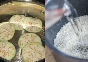 BERITA POPULER : Manfaat Minum Air Rebusan Terong Sampai Bahaya Masak Nasi Kalau Masih Dicuci Seperti ini