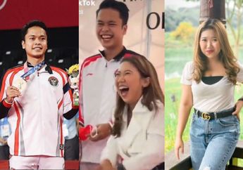 Kiky Saputri Sujud Syukur Berhasil Daratkan Ciumannya dengan Mulus, Ekspresi Tak Terduga Anthony Ginting Dapat Kecupan Sang Komika Jadi Sorotan