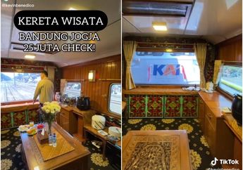 Viral Video Naik Kereta Mewah Bandung-Jakarta Seharga Rp25 Juta, Ini Faktanya