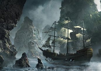 Mencekamnya Tanjung Harapan dan Legenda Kapal Flying Dutchman