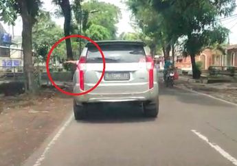 Buang Sampah Sembarangan, Pemilik Mitsubishi Pajero Sport Didenda Ratusan Ribu