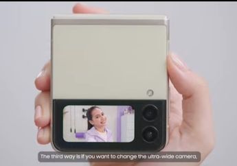 Ini 3 Cara Selfie di Samsung Galaxy Z Flip 3 Ala Artis Pevita Pearce