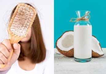 Tidak Perlu Habis Biaya ke Salon, Cukup Pakai Santan Kelapa secara Rutin, Permasalahan Rambut Sejuta Umat Ini Bisa Teratasi Seketika