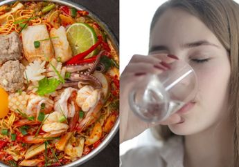 Mulai Sekarang Tolong Jangan Lagi Minum Air Putih Setelah Makan Pedas Jika Tubuh Tidak Ingin Mengalami Hal Mengerikan Ini
