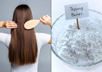 Rugi Banget Gak Coba! Cuma Lumuri Rambut dengan Tepung Beras, Wanita Ini Terkejut Melihat Hasilnya di Cermin, Ajaib Banget