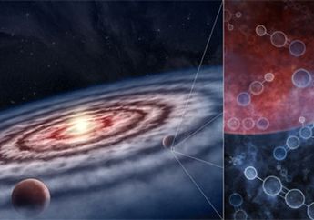 Studi Baru Mengungkap Peran Molekul Dalam Pembentukan Sistem Planet