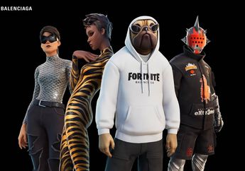 Kolaborasi Fortnite x Balenciaga Hadirkan Skin Bertema Fashion Mewah!