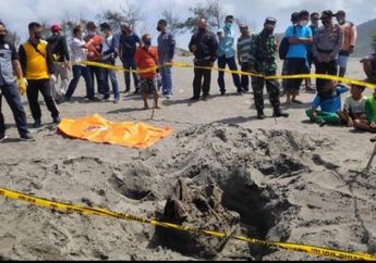 Merinding! Warga Jogja Temukan Kerangka Manusia Bersila Terkubur di Pasir Pantai, Polisi dan Tim Dokter Ungkap Fakta Mencengangakn