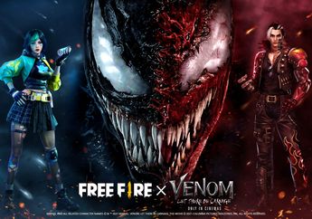 Gaul! Free Fire Bawa Venom: Let There Be Carnage ke Dalam Game