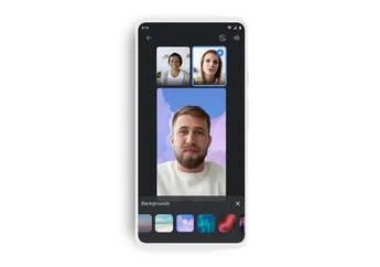 Cara Ganti Background Google Meet dengan Video GIF di iPhone