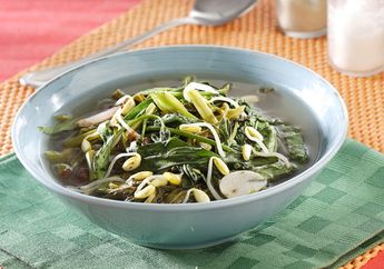 Resep Sayur Asem Kangkung Taoge Kedelai, Menu Rumahan Sederhana yang Rasanya Jempolan!