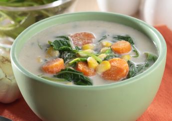 Jangan Sampai Menyesal, Hadirkan Resep Sayur Bobor Bayam Anti Repot Ini Agar Keluarga Tak Susah Makan Di Rumah