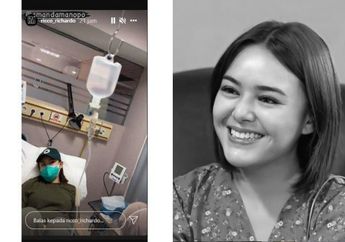 Amanda Manopo Terbatuk-batuk dengan Selang Infus di Tangannya, Sang Manajer Unggah Potret Andin Ikatan Cinta Terbaring Lemah di Ranjang Rumah Sakit