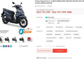 Meresahkan! Online Shop Jadi Tempat Tipu-Tipu Jual Motor Matik Baru, Honda BeAT Diskon 65%?