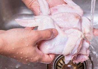 Satu Indonesia dalam Bahaya! Mencuci Daging Ayam Mentah Sebelum Dimasak Ternyata Salah Besar, Bisa Bikin Orang Serumah Sakit!