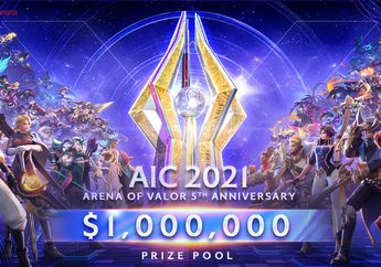 AOV International Championship 2021: 5th Anniversary Beri Hadiah 14M!