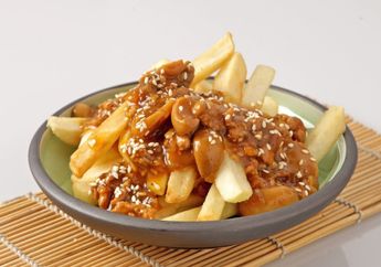 Resep Kentang Goreng Jamur Teriyaki, Camilan Serba Kentang Dengan Siraman Saus yang Nikmat