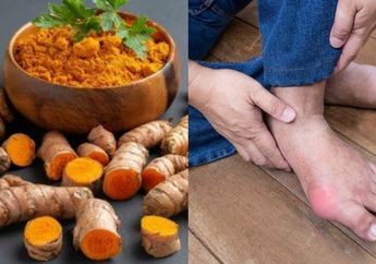 Beli Obat Biayanya Mahal, Ternyata Asam Urat Bisa Diatasi Pakai Ramuan Kunyit Ini, Begini Cara Buatnya