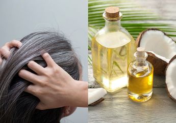Selamanya Uban Bisa Musnah! Cuma Modal Lemon dan Minyak Kelapa, Rambut Bakal Hitam Legam Tanpa Semir, Begini Cara Buatnya