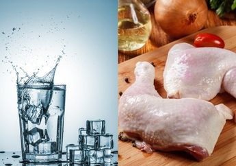 Iseng-Iseng Rendam Daging Ayam Ke Air Es Sebelum Dimasak, Seorang Ibu Rumah Tangga Malah Melongo Saat Lihat Hasil Menakjubkan Ini, Engga Nyangka!