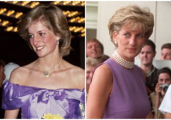 Waktunya Nostalgia! Intip Penampilan Princess Diana Pakai Dress Ungu. Menawan!