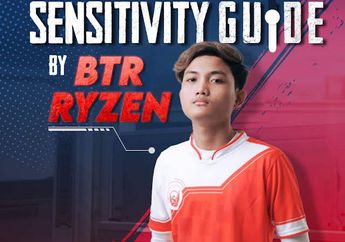 BTR Ryzen Bagikan Settingan Sensitivity Kontrol, Wajib Pake Gyro!