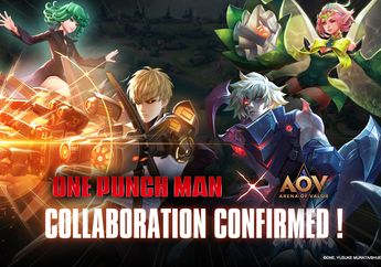 Cara Dapatkan Skin Cosplay Saitama Gratis di Event AOV x One-Punch Man
