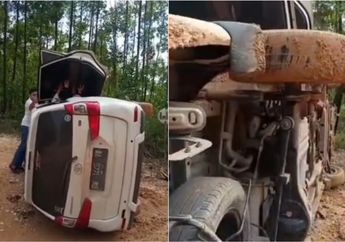 Bikin Khawatir! Ustaz Zacky Mirza dan Tim Mengalami Kecelakaan, Mobil Nyaris Terbalik dan Rusak Berat, Begini Kondisi Pedakwah Kondang Tersebut Saat Ini
