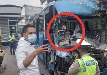 Foto Sopir TransJakarta Meninggal Terjepit Setir Bus Bikin Merinding, Penyebab Kecelakaan Maut Terungkap, Polisi Temukan Fakta Mengejutkan