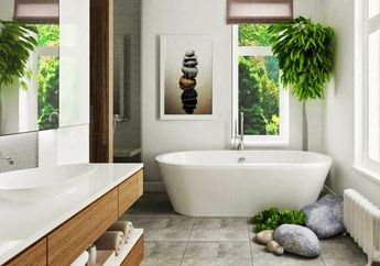 Bawa Energi Baik ke Kamar Mandi dengan Memanfaatkan Elemen Air dalam Feng Shui
