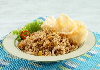 Resep Nasi Goreng Cumi Dan Ebi, Menu Sarapan Rumahan yang Double Nikmatnya!