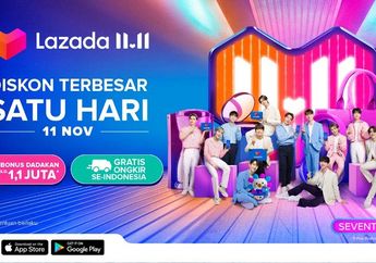 Festival Belanja 11.11, Lazada Hadirkan Diskon Terbesar Satu Hari dan Super Show SEVENTEEN
