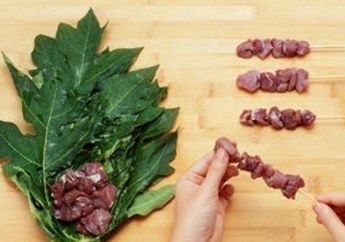 Cuma Tahu Makan Tapi Tidak Sadar, Ternyata ini Alasan Orang Tua Bungkus Daging dengan Daun Pepaya Sebelum Dimasak, Gak Nyangka