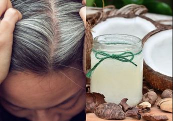 Nyesel yang Baru Tahu, Kalau Uban Ternyata Bisa Lenyap Sendiri Cuma Pakai Garam dan Kelapa Tua, Gak Butuh Semir Rambut Lagi!