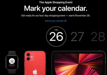 Web Apple Tampilkan Promo Khusus Black Friday Hingga Cyber Monday