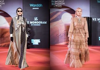 Jadi Model di Dubai Modest Fashion Week 2021, Dewi Sandra dan Dinda Hauw Tampil Mempesona