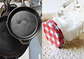 Iseng-Iseng Taburkan Garam Ke Wajan Sebelum Memasak, Seorang Ibu Tangga Langsung Melongo Saat Lihat Hasilnya, Sungguh Luar Biasa!