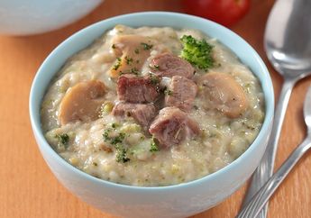 Resep Beef Sereal Porridge Ini Bikin Momen Sarapan Jadi Terasa Lebih Spesial