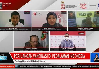 Percepat Vaksinasi di Wilayah Pedalaman Sulawesi Barat, Diskominfo Lakukan Kolaborasi dengan TNI dan Polri