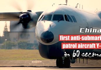 Bak Ingin Bikin Taiwan Makin 'Gemetar', China Pamer Pesawat Anti Kapal Selam Y-8Q, Memangnya Apa Kehebatannya?